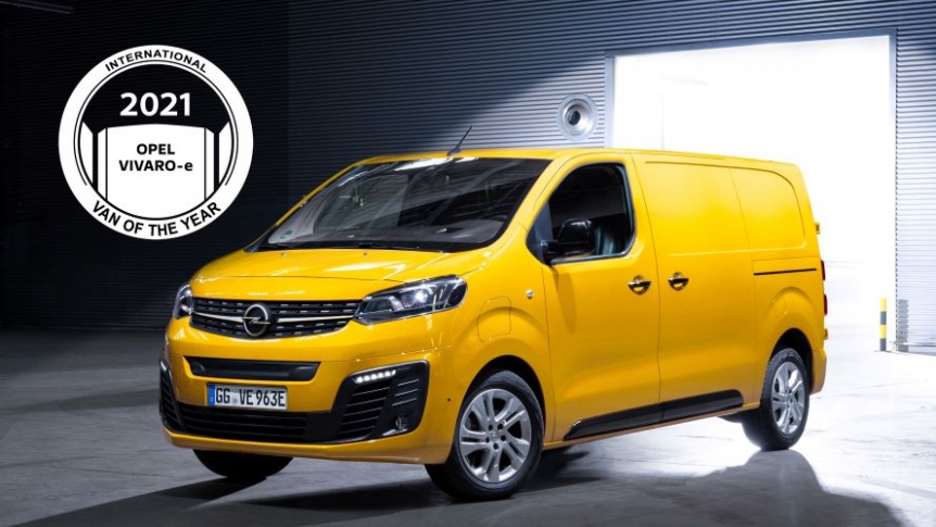 Nowy Opel Vivaro e ogłoszony Międzynarodowym Vanem Roku 2021 (IVOTY)