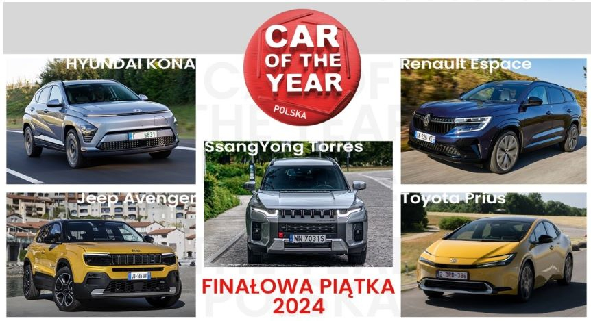Pięciu kandydatów do tytułu Car of the Year Polska