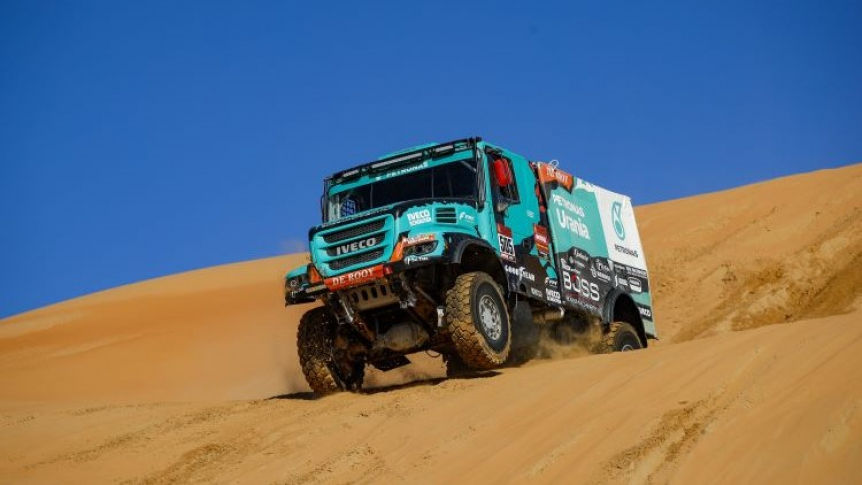 PETRONAS Team De Rooy IVECO gotowy do rajdu Dakar 2022