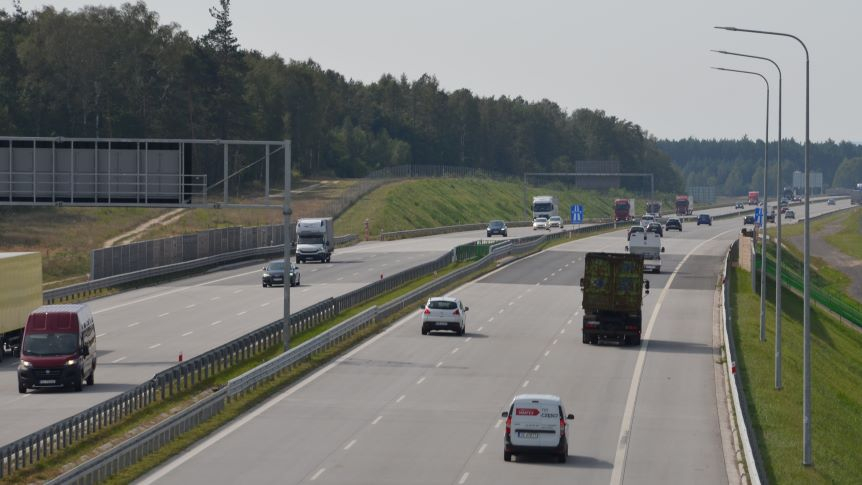 A1: od Bałtyku do granicy z Czechami