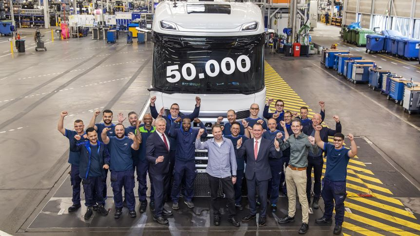 DAF wyprodukował 50 000 ciężarówek nowej generacji