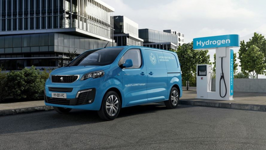 Peugeot e-Expert Hydrogen: kompaktowy dostawczak na wodór