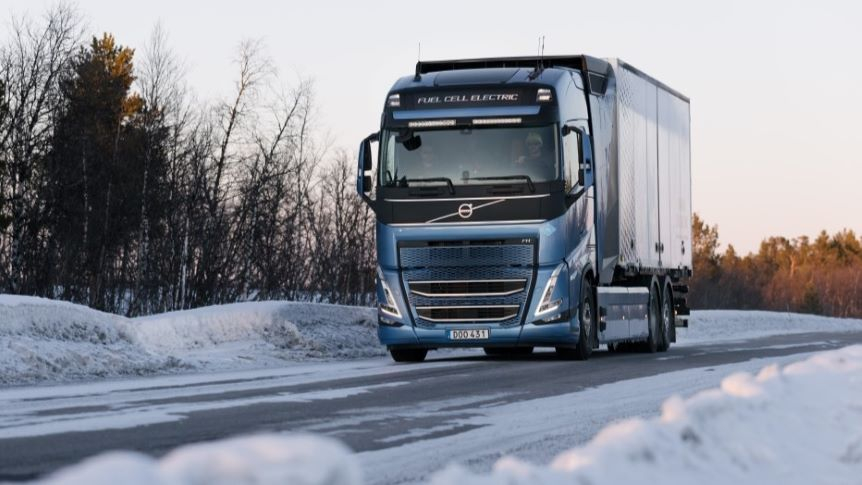 Wodorowe ciężarówki Volvo już testowane na drogach