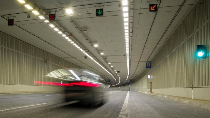 Najdłuższy tunel w Polsce już otwarty