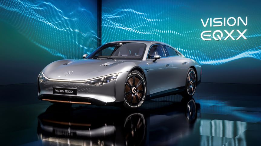 VISION EQXX – elektryczny Mercedes o 1000 km zasięgu na jednym ładowaniu