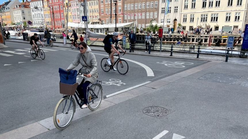 W Kopenhadze auta nie mają łatwego życia