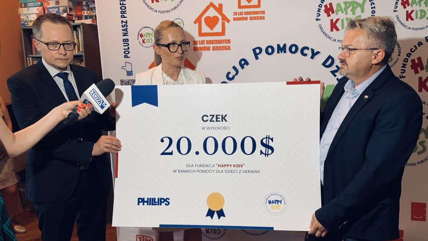 Phillips Industries: 20 tysięcy dolarów dla ukraińskich dzieci