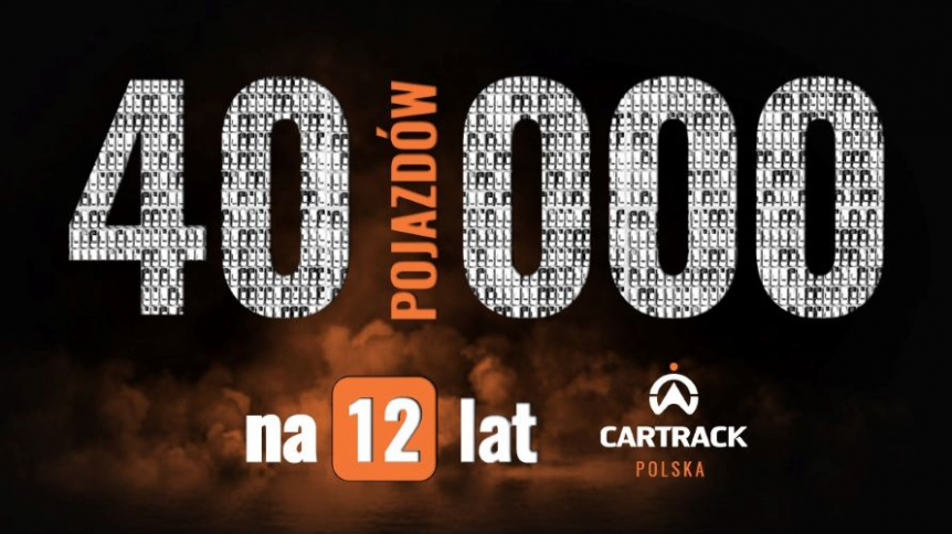 40 000 monitorowanych pojazdów na 12-lecie Cartrack Polska