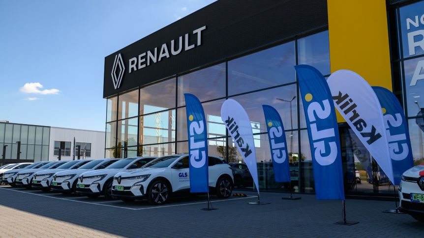 GLS elektryfikuje flotę z Renault Megane E-Tech